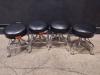 LOT OF (4) STOOLS LOCATED AT 3325 MOUNT PROSPECT RD, FRANKLIN PARK, IL 60131 LOCATED AT 3325 MOUNT PROSPECT RD, FRANKLIN PARK, IL 60131