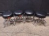 LOT OF (4) STOOLS LOCATED AT 3325 MOUNT PROSPECT RD, FRANKLIN PARK, IL 60131 LOCATED AT 3325 MOUNT PROSPECT RD, FRANKLIN PARK, IL 60131