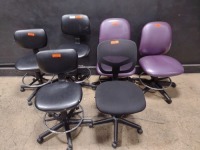 LOT OF (6) CHAIRS LOCATED AT 3325 MOUNT PROSPECT RD, FRANKLIN PARK, IL 60131 LOCATED AT 3325 MOUNT PROSPECT RD, FRANKLIN PARK, IL 60131