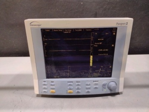 DATASCOPE PASSPORT 2 PATIENT MONITOR LOCATED AT 3325 MOUNT PROSPECT RD, FRANKLIN PARK, IL 60131 LOCATED AT 3325 MOUNT PROSPECT RD, FRANKLIN PARK, IL 60131