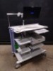 OLYMPUS ENDOSCOPY CART WITH HP MONITOR LOCATED AT 3325 MOUNT PROSPECT RD, FRANKLIN PARK, IL 60131 LOCATED AT 3325 MOUNT PROSPECT RD, FRANKLIN PARK, IL 60131