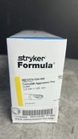 STRYKER 0375-534-000 FORMULA AGGRESSIVE PLUS CUTTER 3.5MM X 125MM QTY 5 PER BOX EXP 10-30-2027 LOCATED AT 3325 MOUNT PROSPECT RD, FRANKLIN PARK, IL 60131 LOCATED AT 3325 MOUNT PROSPECT RD, FRANKLIN PARK, IL 60131