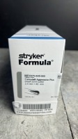 STRYKER 0375-628-000 FORMULA AGGRESSIVE PLUS SMALL-JOINT CUTTER 2.5MM X 80MM QTY 5 PER BOX EXP 05-16-2028 LOCATED AT 3325 MOUNT PROSPECT RD, FRANKLIN PARK, IL 60131 LOCATED AT 3325 MOUNT PROSPECT RD, FRANKLIN PARK, IL 60131