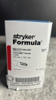 STRYKER 0375-545-000 FORMULA TOMCAT CUTTER 4.0MM X 125MM QTY 5 PER BOX EXP 09-09-2026 LOCATED AT 3325 MOUNT PROSPECT RD, FRANKLIN PARK, IL 60131 LOCATED AT 3325 MOUNT PROSPECT RD, FRANKLIN PARK, IL 60131