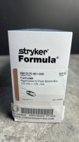 STRYKER 0375-951-000 FORMULA AGGRESSIVE 6 FLUTE BARREL BUR 5.5MM X 125MM QTY 5 PER BOX EXP 03-22-2028 LOCATED AT 3325 MOUNT PROSPECT RD, FRANKLIN PARK, IL 60131 LOCATED AT 3325 MOUNT PROSPECT RD, FRANKLIN PARK, IL 60131