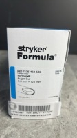 STRYKER 0375-450-500 FORMULA AUGER BUR 5.0MM X 125MM QTY 5 PER BOX EXP 03-27-2028 LOCATED AT 3325 MOUNT PROSPECT RD, FRANKLIN PARK, IL 60131 LOCATED AT 3325 MOUNT PROSPECT RD, FRANKLIN PARK, IL 60131