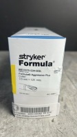 STRYKER 0375-534-000 FORMULA AGGRESSIVE PLUS CUTTER 3.5MM X 125MM QTY 5 PER BOX EXP 11-22-2027 LOCATED AT 3325 MOUNT PROSPECT RD, FRANKLIN PARK, IL 60131 LOCATED AT 3325 MOUNT PROSPECT RD, FRANKLIN PARK, IL 60131