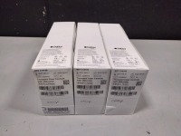 LOT OF 3 DEPUY MITEK 214108 THREADED CLEAR CANNULA WITH OBTURATOR 5.5MM X 75MM QTY 5 IN BOX (EXP 08-31-2027) LOCATED AT 3325 MOUNT PROSPECT RD, FRANKLIN PARK, IL 60131 LOCATED AT 3325 MOUNT PROSPECT RD, FRANKLIN PARK, IL 60131