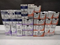 LOT OF ASSORTED ETHICON SUTURES LOCATED AT 3325 MOUNT PROSPECT RD, FRANKLIN PARK, IL 60131 LOCATED AT 3325 MOUNT PROSPECT RD, FRANKLIN PARK, IL 60131