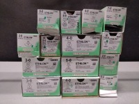 LOT OF ASSORTED ETHICON SUTURES LOCATED AT 3325 MOUNT PROSPECT RD, FRANKLIN PARK, IL 60131 LOCATED AT 3325 MOUNT PROSPECT RD, FRANKLIN PARK, IL 60131