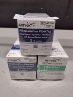 LOT OF ARTHREX SUTURES REF: AR-7266, AR-7266, AR-7230-01 (INDATE) LOCATED AT 3325 MOUNT PROSPECT RD, FRANKLIN PARK, IL 60131 LOCATED AT 3325 MOUNT PROSPECT RD, FRANKLIN PARK, IL 60131