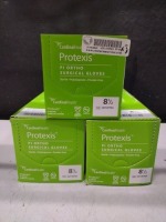 LOT OF 2 CARDINAL HEALTH 2D73T85 PI ORTHO SURGICAL GLOVES SIZE 8 1/2 (INDATE) LOCATED AT 3325 MOUNT PROSPECT RD, FRANKLIN PARK, IL 60131 LOCATED AT 3325 MOUNT PROSPECT RD, FRANKLIN PARK, IL 60131