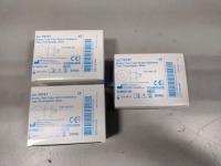 LOT OF 3 MEDTRONIC 14141 SHEEHY TYPE COLLAR BUTTON VENTILATION TUBE, FLUOROPLASTIC, WHITE QTY 5 IN BOX (EXP 06-17-2031) LOCATED AT 3325 MOUNT PROSPECT RD, FRANKLIN PARK, IL 60131 LOCATED AT 3325 MOUNT PROSPECT RD, FRANKLIN PARK, IL 60131