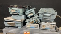 LOT OF EMPTY INSTRUMENT CASES & TRAYS LOCATED AT 3325 MOUNT PROSPECT RD, FRANKLIN PARK, IL 60131 LOCATED AT 3325 MOUNT PROSPECT RD, FRANKLIN PARK, IL 60131