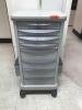 STRYKER 5400-410 SURGICAL ACCESSORY STORAGE CART