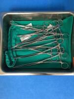 BOWEL CLAMP SET