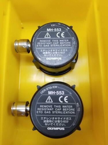 OLYMPUS MH-553 LOT OF 2 WATER RESISTANT CAPS