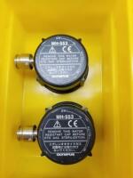 OLYMPUS MH-553 LOT OF 2 WATER RESISTANT CAPS