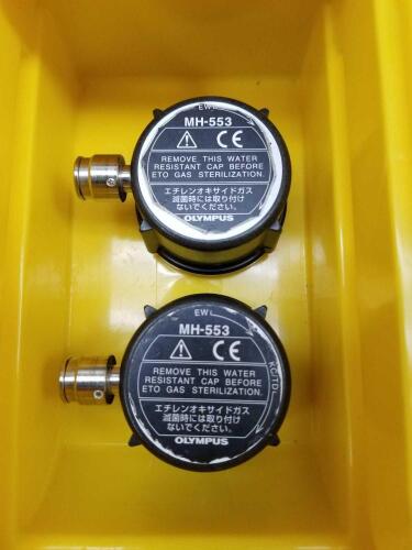 OLYMPUS MH-553 LOT OF 2 WATER RESISTANT CAPS