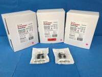 RUHOFF 345SVV0 LOT OF 3 DISPOSABLE ENDOSCOPE VALVE SETS