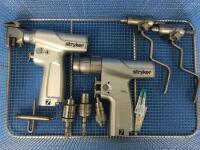 STRYKER SERIES 7 DRIVER SET TO INCLUDE: 7206 RECIP SAW, 7205 DUAL TRIGGER ROTARY HANDPIECE, 7203-126-000 DUAL TRIGGER, 7203-026-000 DUAL TRIGGER, 6203-131 CHUCK, 6203-135 HUDSON MODIFIED TRINKLE, 6203-110 SMALL SYNTHES