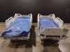 LOT OF (2) LINET HOSPITAL BEDS