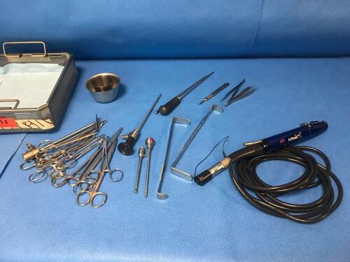 ARTHREX AR-8325H SHAVER HANDPIECE SET WITH AR-3350 4030 RIGID SCOPE