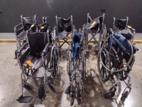 LOT OF (8) WHEELCHAIRS