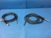 LOT OF 2 FIBEROPTIC LIGHT CABLES