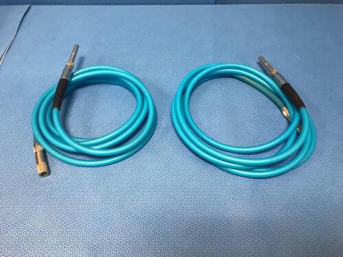 LOT OF 2 FIBEROPTIC LIGHT CABLES