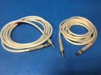 LOT OF 2 FIBEROPTIC LIGHT CABLES