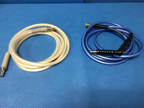 LOT OF 2 FIBEROPTIC LIGHT CABLES