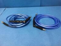 LOT OF 2 FIBEROPTIC LIGHT CABLES