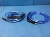 LOT OF 2 FIBEROPTIC LIGHT CABLES