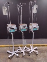 LOT OF (3) VIA MEDICA ABG-1 BLOOD GAS ANALYZERS