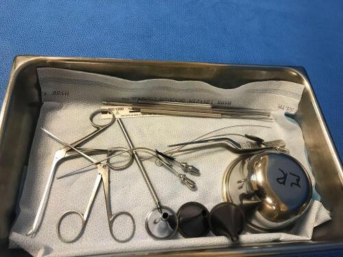 MYRINGOTOMY TRAY