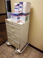 CLINICART CAST CART WITH SUPPLIES