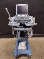 SONOSITE M-TURBO PORTABLE ULTRASOUND MACHINE WITH 1 PROBE (L38) (SERIAL# 03HJJN) (DOM: 12/2009)