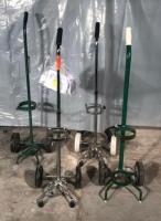 LOT OF 4 OXYGEN CARTS