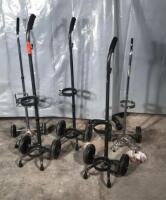 LOT OF 5 OXYGEN CARTS