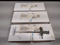 LOT OF (3) CONMED LINVATEC QL6132 5.9MM DUAL STOPCOCK SHEATH SYSTEMS