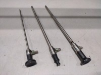 LOT OF (3) LINVATEC 0 DEGREE RIGID SCOPES (REF# T1000, T1001, T5200) (AUTOCLAVABLE)