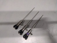 LOT OF (3) SMITH & NEPHEW 30 DEGREE RIGID SCOPES (REF#72202961)