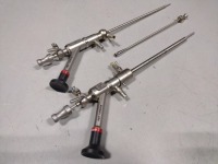 LOT OF (2) SMITH & NEPHEW 0 DEGREE RIGID SCOPES (REF# 72204752, 7209208) (AUTOCLAVABLE)