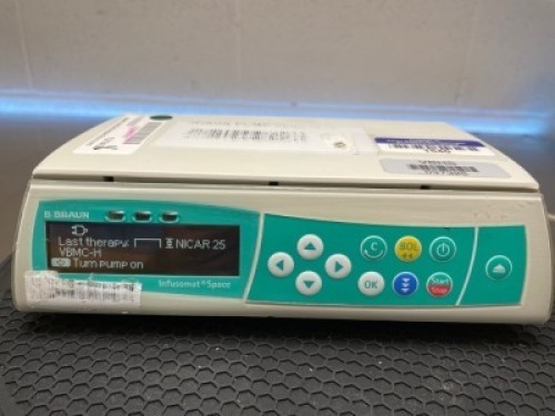 BRAUN INFUSOMAT SPACE INFUSION PUMP