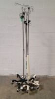 LOT OF IV POLES