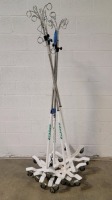 LOT OF IV POLES