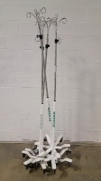 LOT OF IV POLES