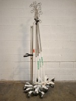 LOT OF IV POLES