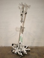 LOT OF IV POLES